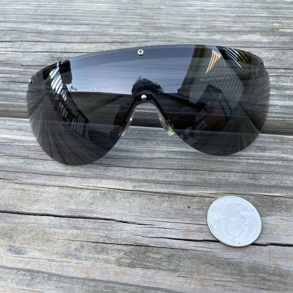 YSL Yves Saint Laurent Sunglasses Women Shield Eye - Picture 11 of 14